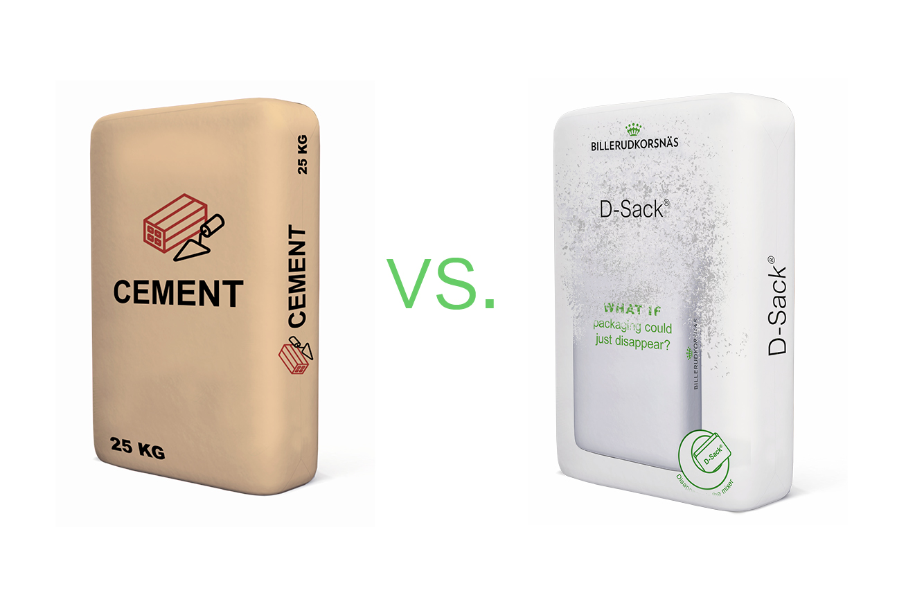 How a new type of cement sack improves working conditions - Billerud